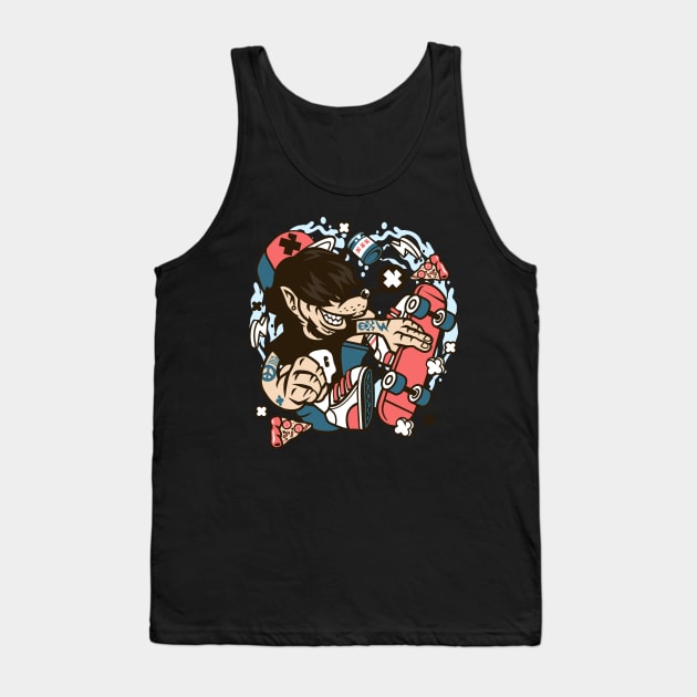 Skater Tank Top by ShirtyLife